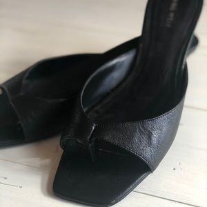 Nine West Slip-on Mule Heel Sandal